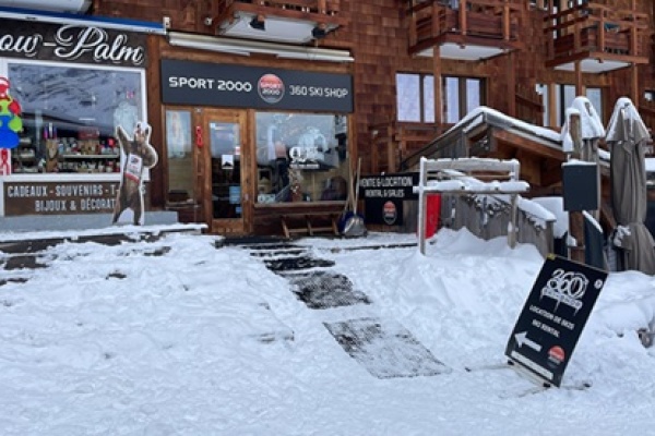 Photo du magasin 360 Skishop à Avoriaz