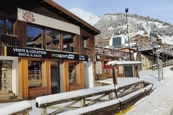 Photo du magasin Ekosport-rent Foux De Ski à La Foux d'Allos