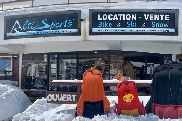 Photo du magasin PRECISION SKI ALTI'SPORTS à Valberg