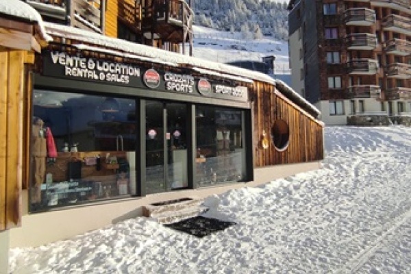 Photo du magasin Crozats Sports à Avoriaz