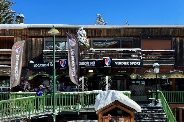 Photo du magasin Precision ski Verdier Sport à Pra Loup