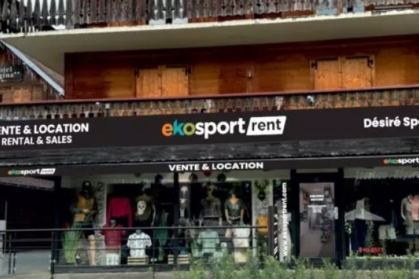 Photo du magasin Ekosport-rent Desire Sports aux Gets