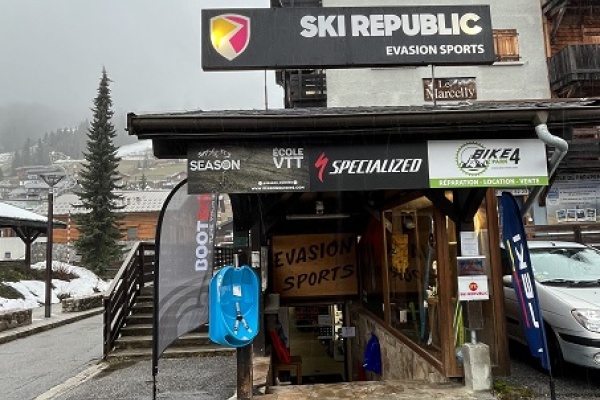 Monoskis to hire Morzine and Les Gets / Ski-Mobile